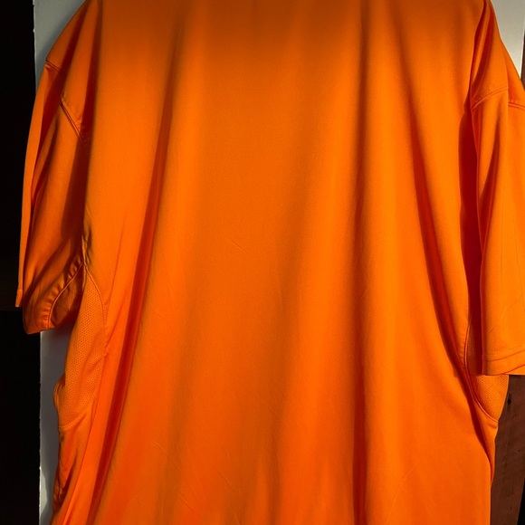 Men’s XL Wilson Jersey Round neck “T”, bright orange, breathable mesh underarm. - Picture 8 of 13